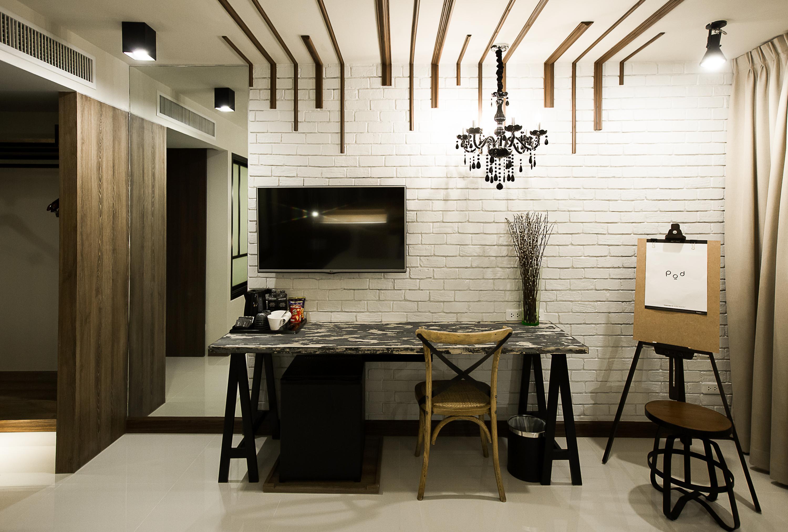 Art Mai Gallery Nimman Hotel Chiang Mai Exterior photo A 3D interior design of a dining room